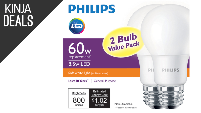 Illustration for article titled Today's Best Deals: $2.50 LED Bulbs, Kitchen Upgrades, GoPro, and More